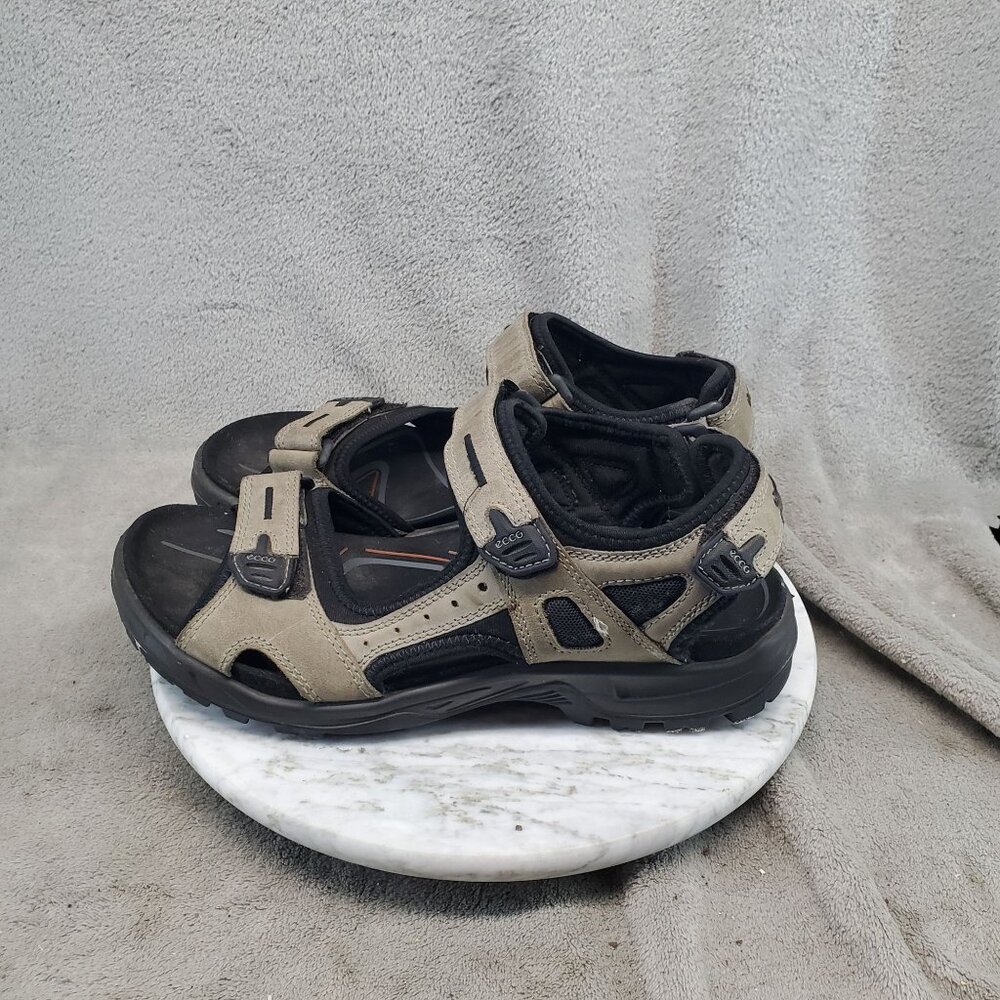 Ecco Shoes Womens Size 9 Yucatan Tan Leather Outdoor Sport Sandals